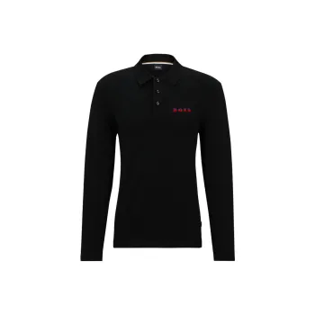 HUGO BOSS FW23 Polo Shirt Men's Black
