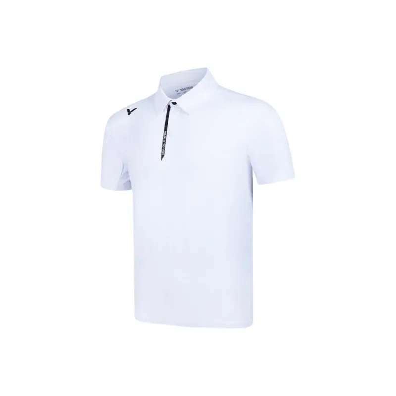 VICTOR Polo Shirt Unisex Bleached-0