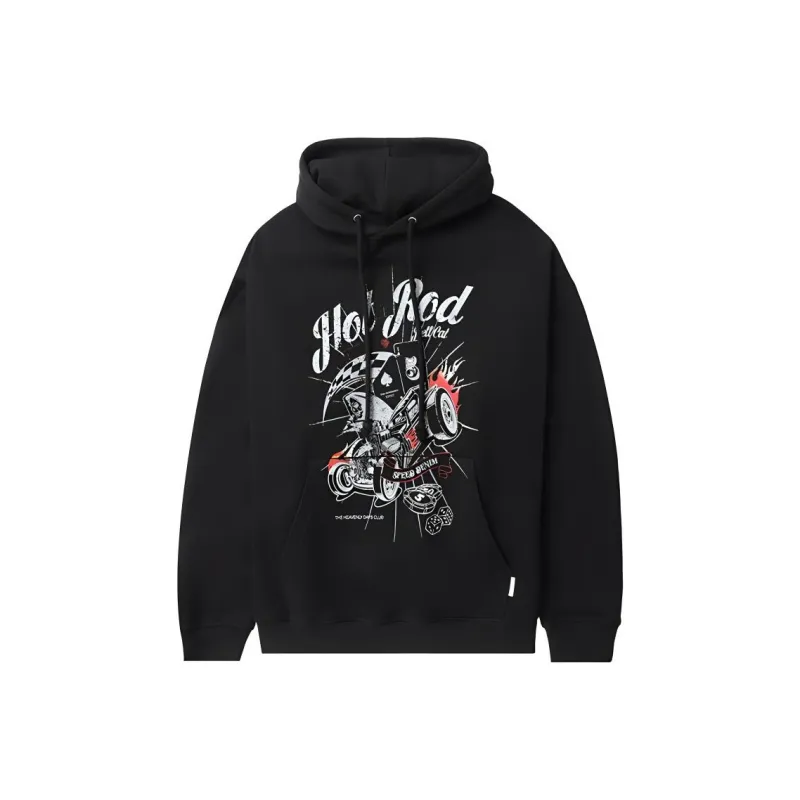 FIVE CM Terry Graphic print Cotton Hoodie-0