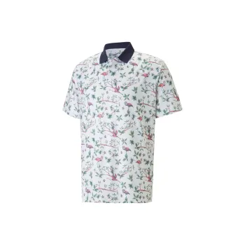 PUMA Golf Lagoon Polo Shirts Men White