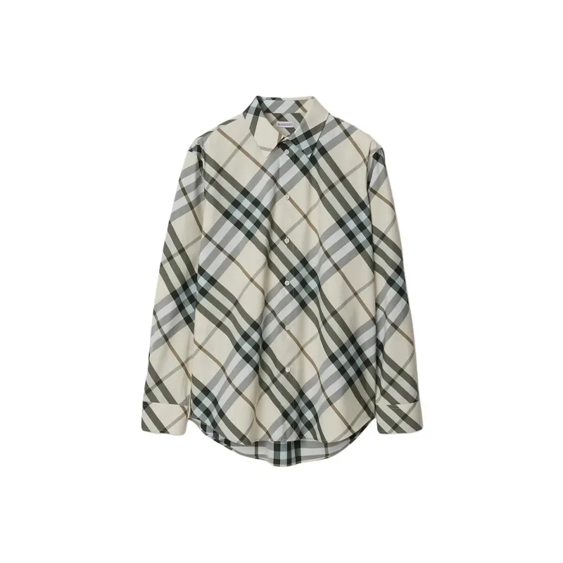 Burberry Nova Check Jacquard Buttoned Shirt-0