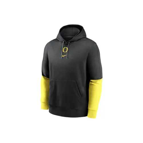 Nike Oregon Ducks Sideline Team Issue Club Men's Nike College Pullover Hoodie