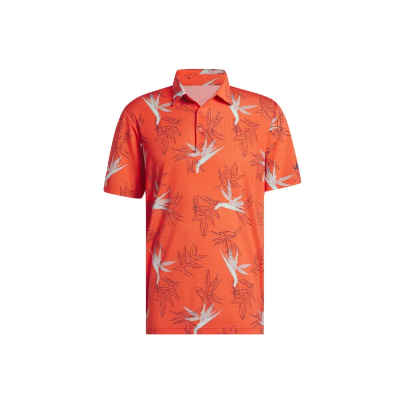 Adidas Polo Shirts Men Bright Red-0
