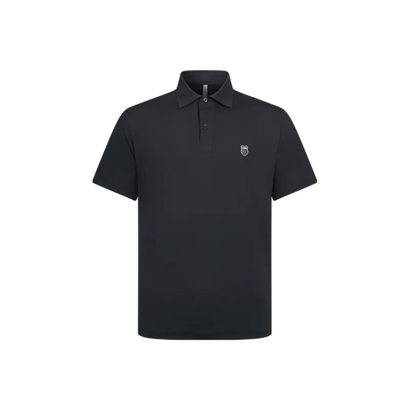 K·SWISS Polo Shirts Men Black-0