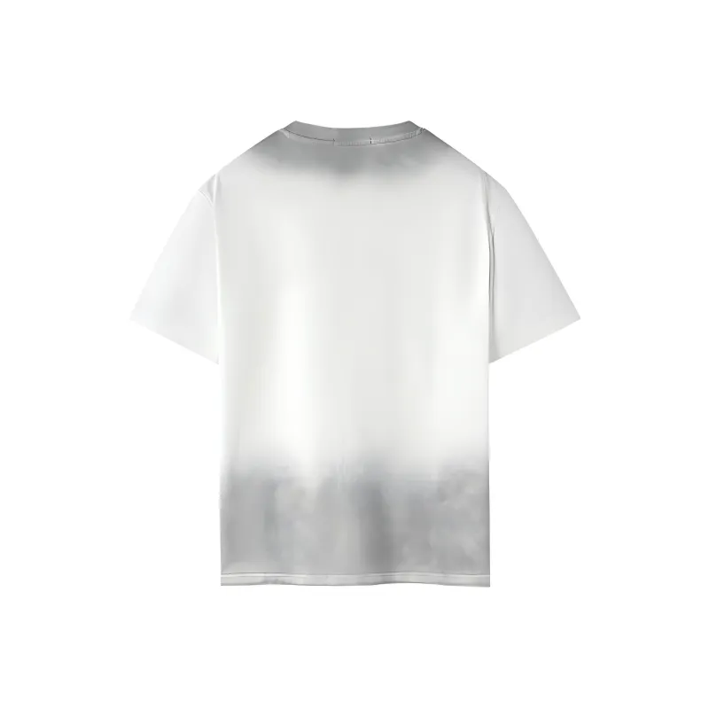 HLA Short Sleeved T Shirts Men's Ecru Gradient-1