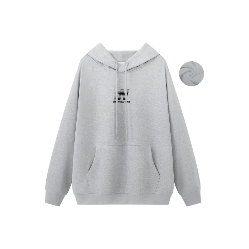 Anyveiw Crew Neck Thickened Pullover Long Sleeved Sweatshirt Unisex-31