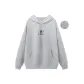 Hooded Heather Gray (Fleece-Lined)