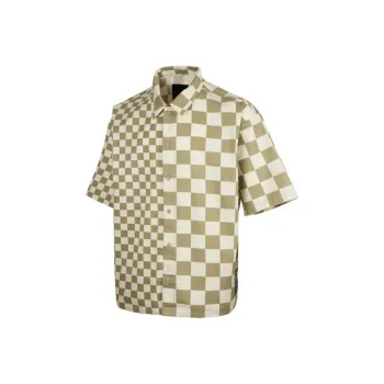 Vans OFF THE WALL Shirt Men's Beige Yellow