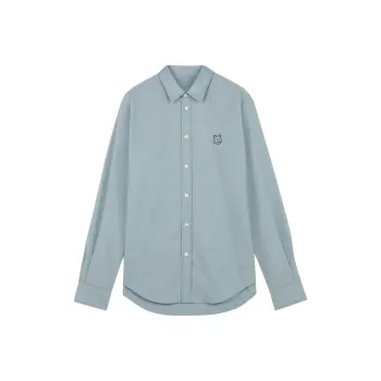 Maison Kitsune Contour Fox Head Skate Shirt