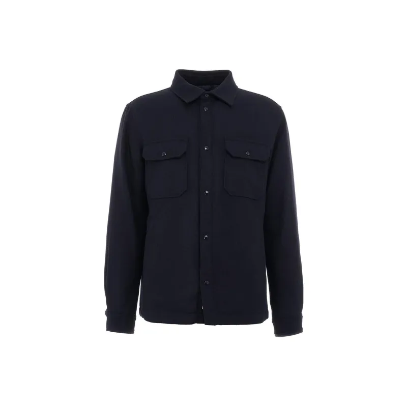 WOOLRICH Alaskan Pocket Patch Overshirt-0