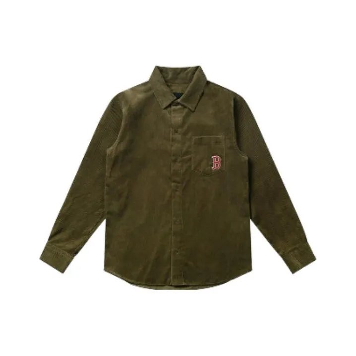 MLB Shirts Unisex Olive Green-0