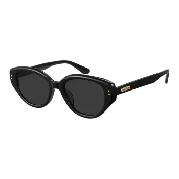 MUJOSH Plate And Metal Cat Eye Sun Protection UV Protection Essential For Spring Outings Unisex Black