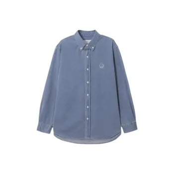 Dunst Unisex Classic Boyfriend Denim Shirt