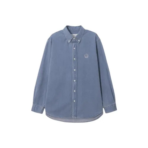 Dunst Unisex Classic Boyfriend Denim Shirt