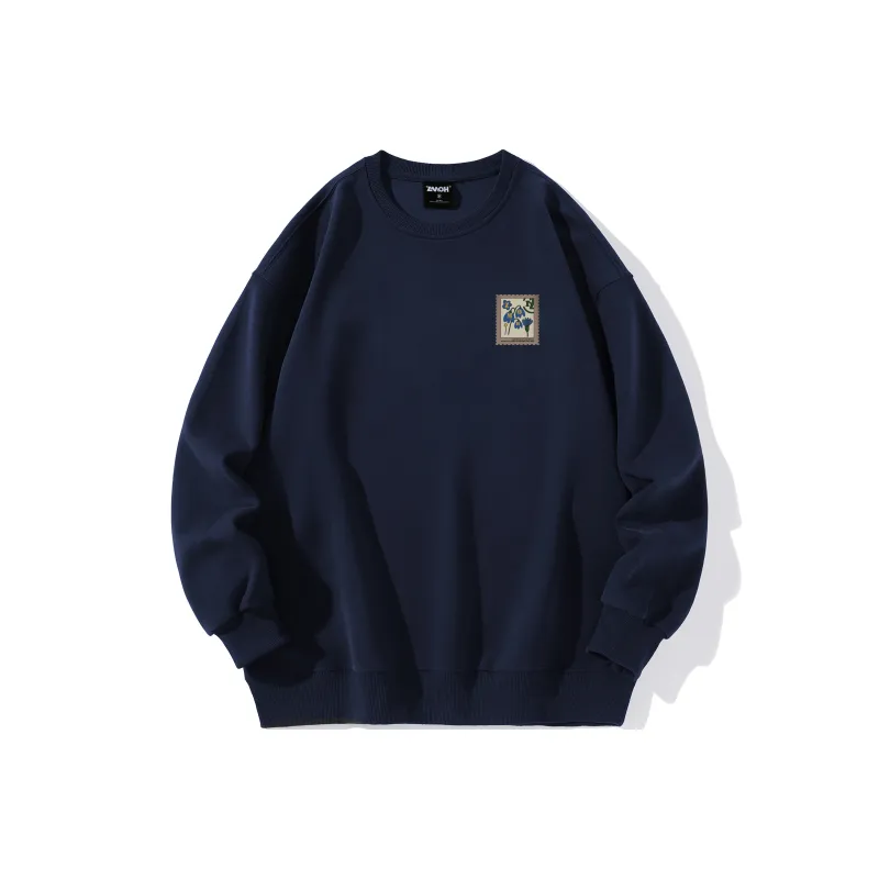 ZMOH Crewneck Sweatshirt Unisex Couple's-2
