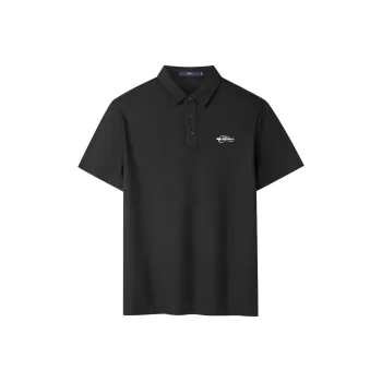 HLA Polo Shirts Men Black L1