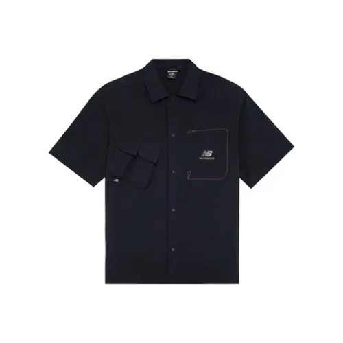New Balance Shirts Men Black