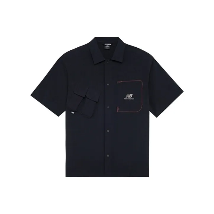 New Balance Shirts Men Black-0