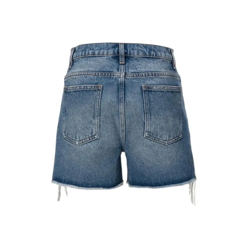 IRO NIGHT Denim Shorts Women's Blue-1