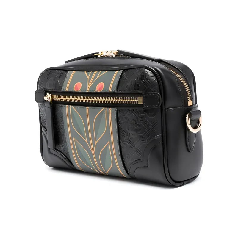 CASABLANCA Calfskin Shoulder Bag Women's Green-1
