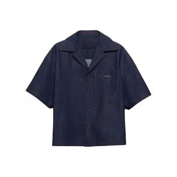 PRADA Shirts Men Navy