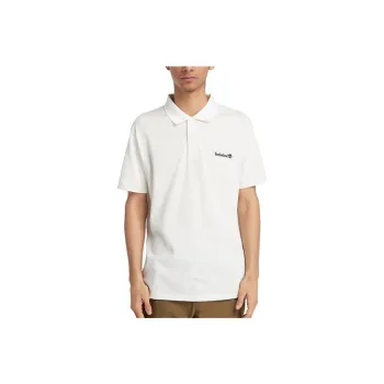 Timberland Polo Shirt Men's Vintage White