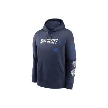 Nike MLB Collaboration Detroit Tigers City Connect Club Sweatshirt Men's Marine Blue