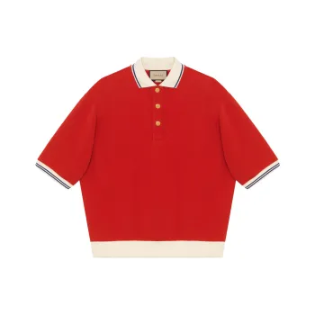 GUCCI Polo Shirts Men Red