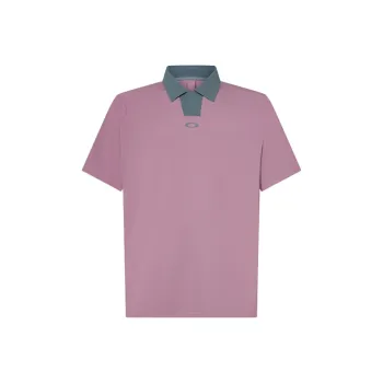 Oakley Hydrolix Ellipse Polo Shirt Unisex Dark Color Poison Mushroom