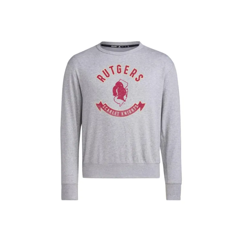 Adidas Rutgers Long Sleeve Sweatshirt-0