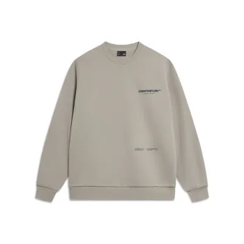 LiNing Sweatshirt Unisex Rock Ridge Gray