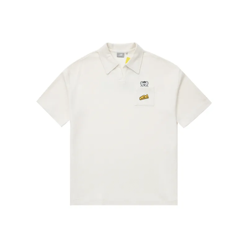 New Balance SEIJI ANDY Polo Shirt Unisex White-0