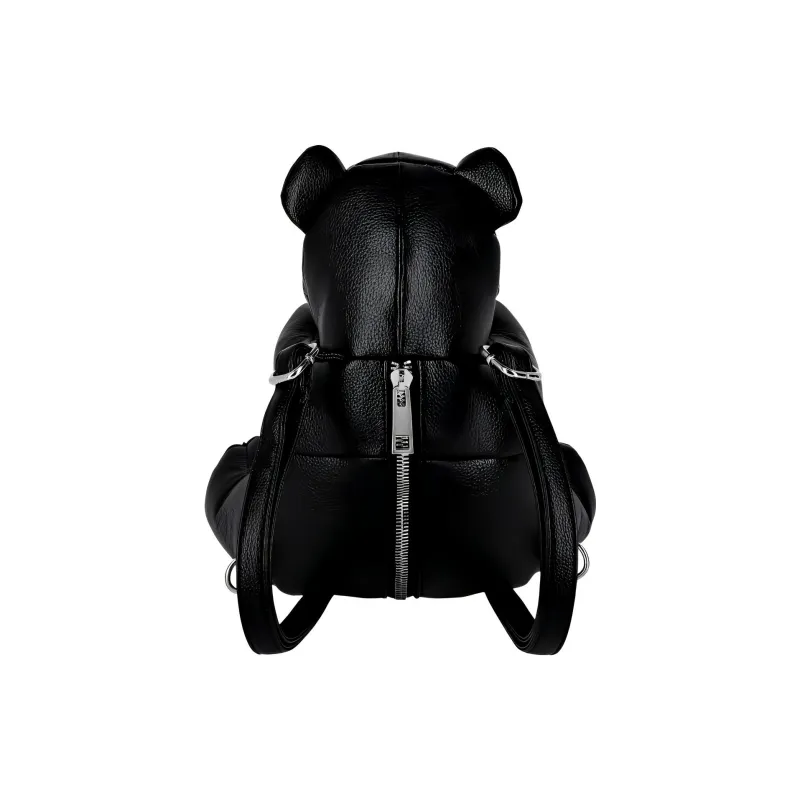 PHILIPP PLEIN Polyurethane Backpack Regular Women's Black-1