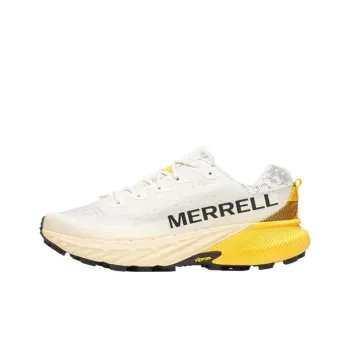 MERRELL Agility Peak 5 Cushioning Slip Resistant Low Top Long Distance Running Sprint Running Shoes Men's Yellow