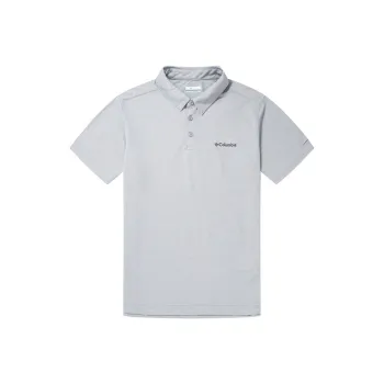 Columbia Polo Shirts Men Gray