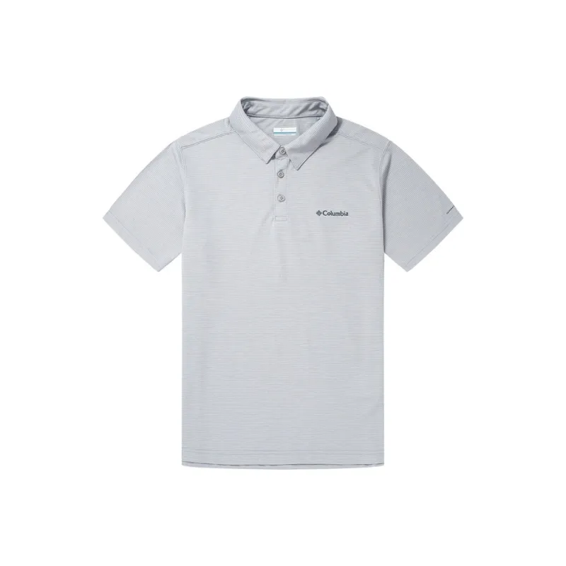 Columbia Polo Shirts Men Gray-0
