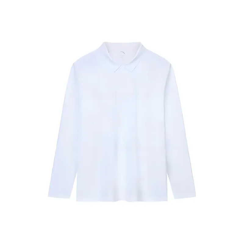 CHAOJIANTA Polo Shirt Men's Pure White-0