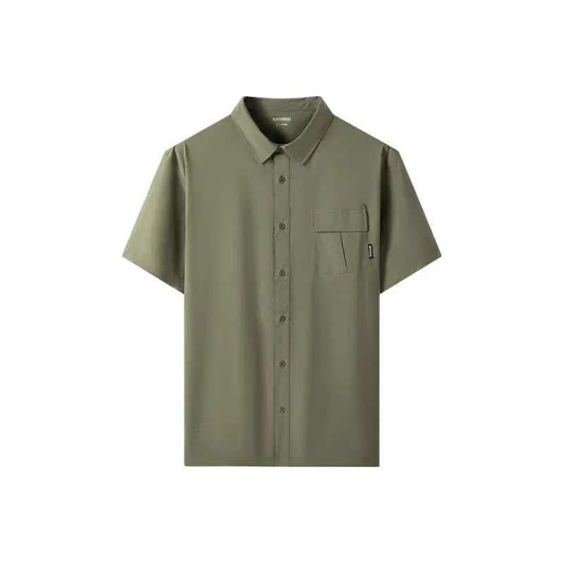 OUTDOOR PRODUCTS Shirt Men's Army Green-0