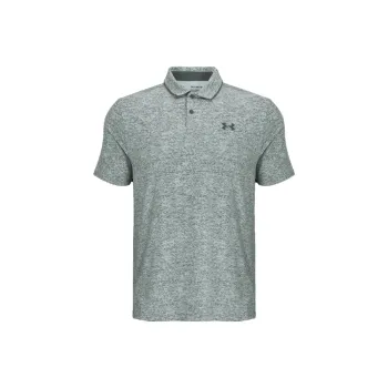 Under Armour UA Iso Chill Polo Shirt Men's Peach Gray