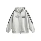 White Gray[Fleece-Lined]