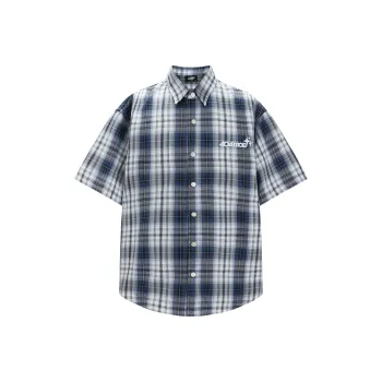 404MOB GANG Shirt Unisex Light Blue