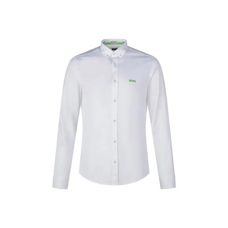 HUGO BOSS Shirts Men White-0