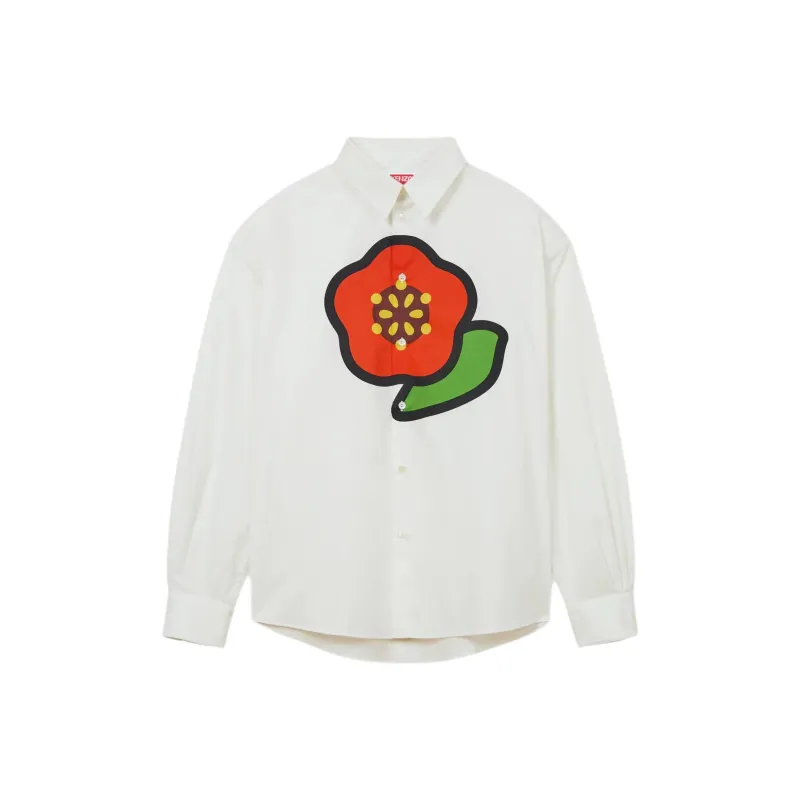 KENZO Pop Flower Printed Shirt-0