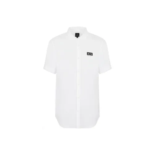 ARMANI EXCHANGEAE SS22 Shirt Men's White