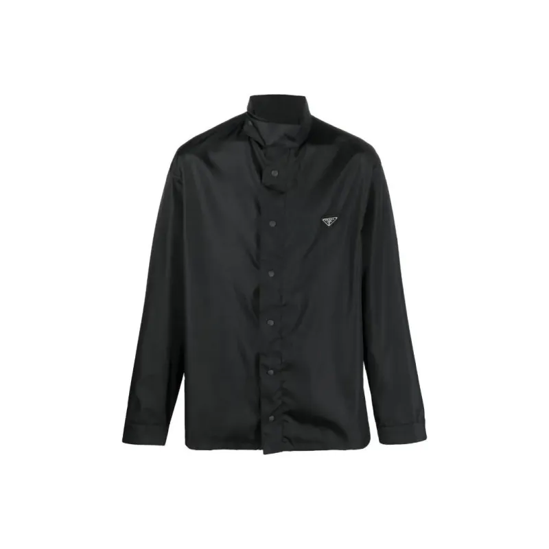 PRADA Shirts Men Black-0