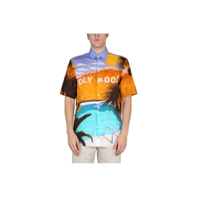 ETRO Graphic print Short sleeve Shirt-0