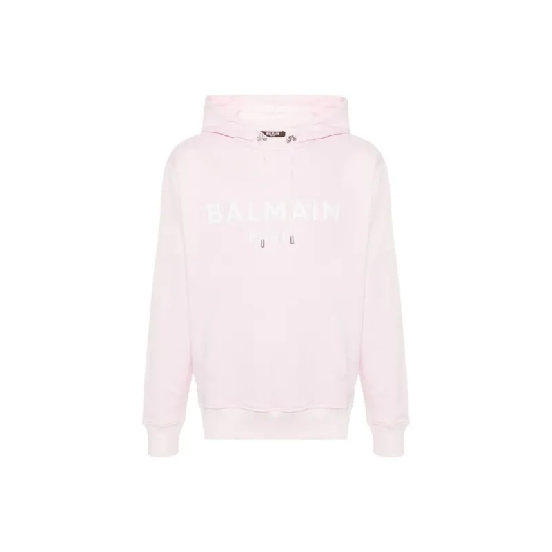 BALMAIN Printed BALMAIN Paris Hoodie-0