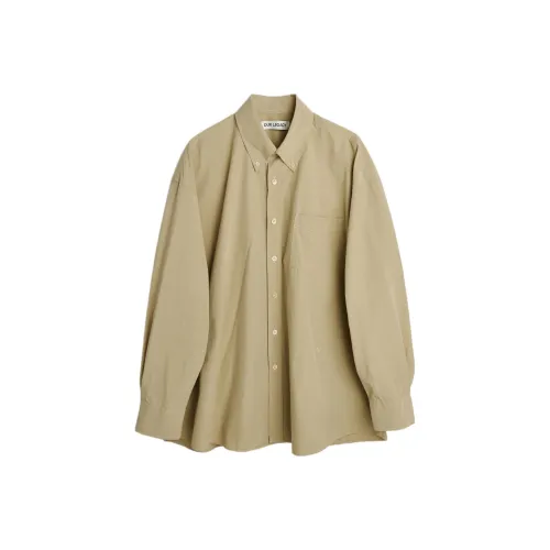 OUR LEGACY Shirts Men Khaki