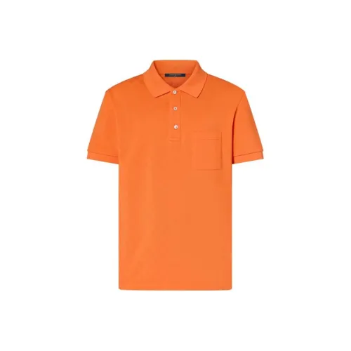 LOUIS VUITTON Polo Shirts Men Orange