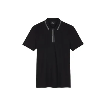Paul Smith Zip Neck Polo Shirt